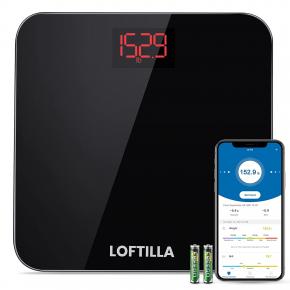 Bathroom Scale for Body Weight and BMI with App , Save 40% ,Just Need $11.99 Not Need $19.99,code 40V8VZKS