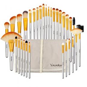 Champagne Makeup Brushes Set,save72%,Just Need:$6.71,Original Price:$23.99,code:72EMBYEK