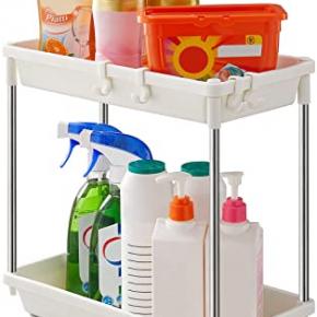 Lifewit Under Sink Organizer 2 Tier Rack Standing Baskets,save20%,Just Need:$14.99,Original Price:$24.99,code:206XZS8O