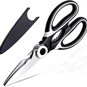 Kitchen Shears,kitchen scissors with Cover.save70%,Just Need:$2.99,Original Price:$9.98,code:70CHKJUX