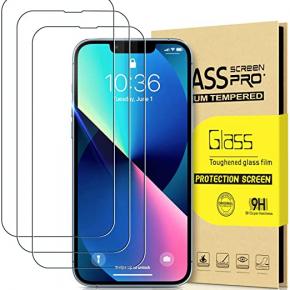 NatuBeau 3 Pack Screen Protector Compatible with iPhone 13/13 Pro,save50%,Just Need:$3.49,Original Price:$6.98,code:GEQZ3BH2