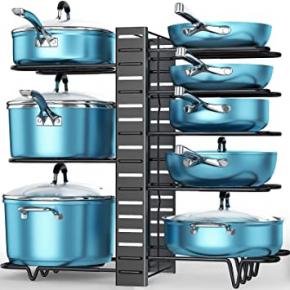 Pots and Pans Organizer for Cabinet,save90%,Just Need:$21.99,Original Price:$23.99,Code:10BIUBIU